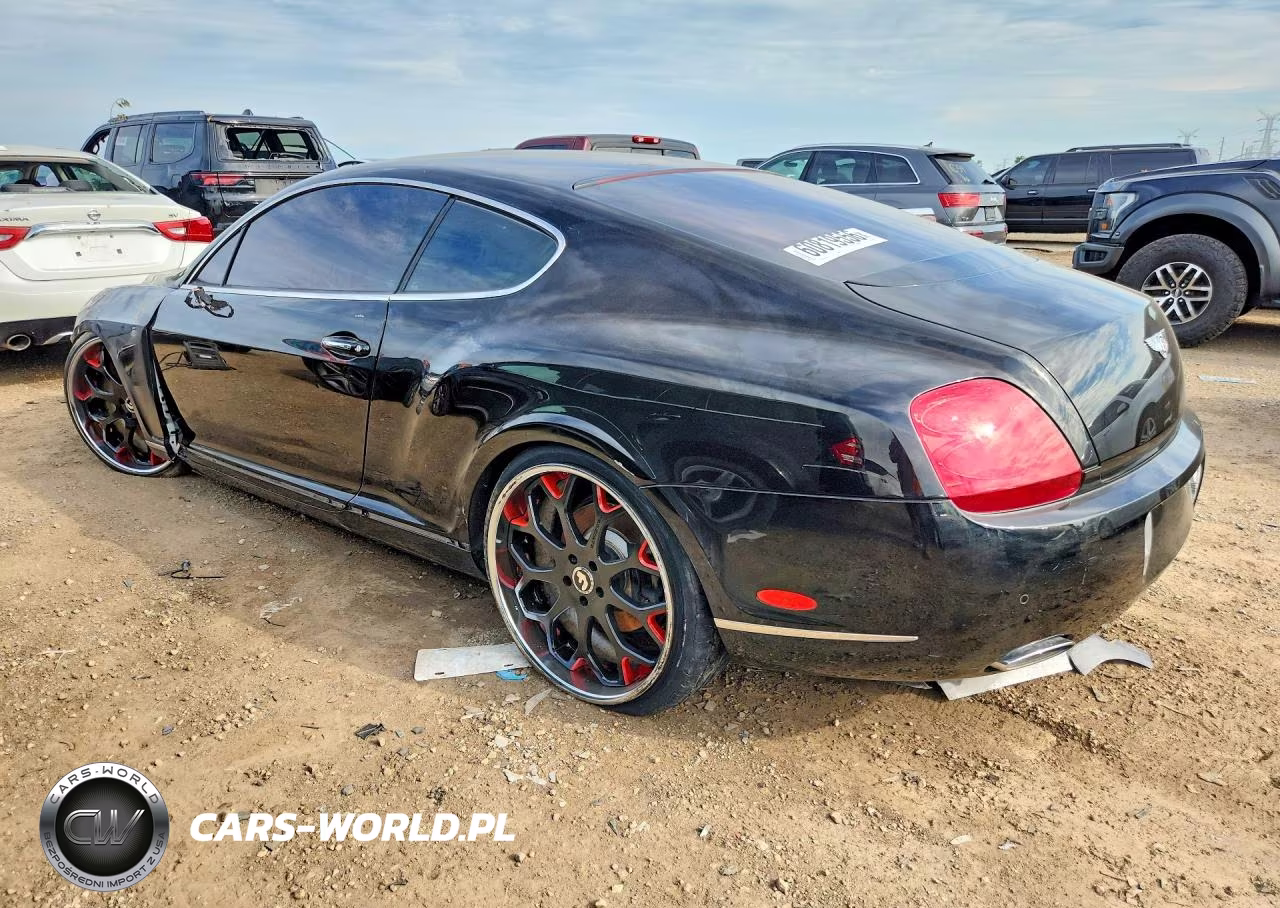 2007 Bentley Continental Gt VIN:SCBCR73W07C045561 - 2