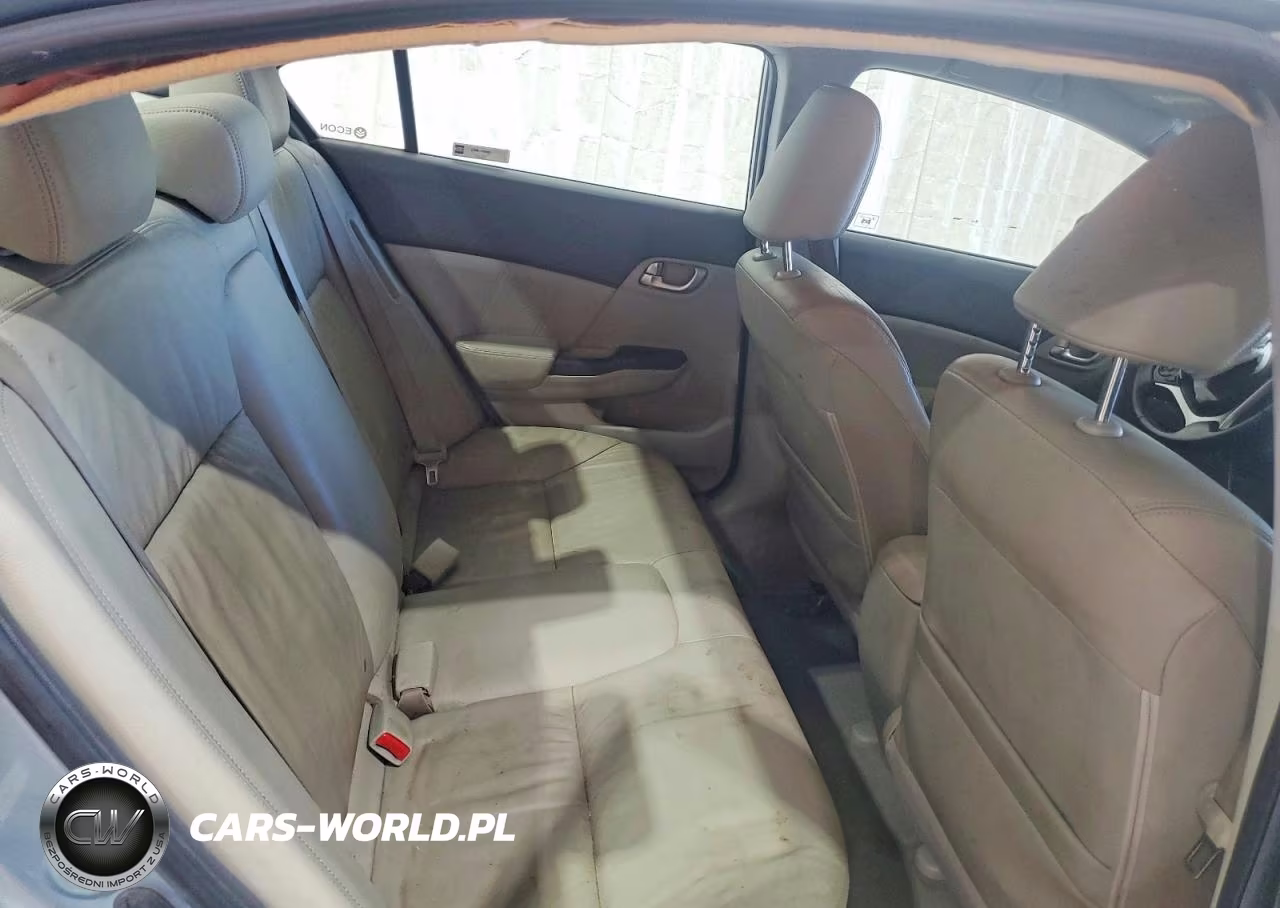 2012 Honda Civic Hybrid L VIN:JHMFB4F38CS001305 - 10