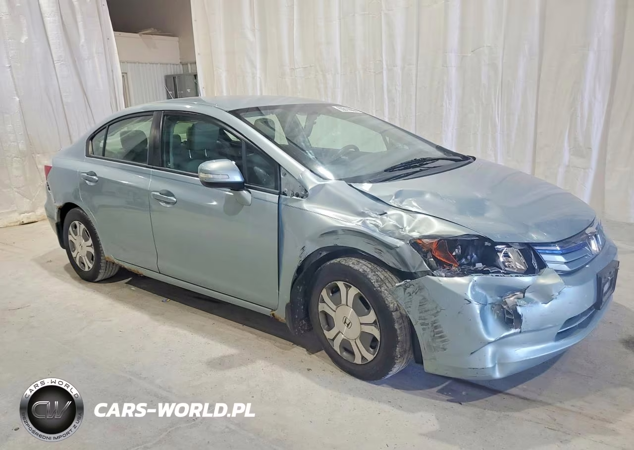 2012 Honda Civic Hybrid L VIN:JHMFB4F38CS001305 - 4
