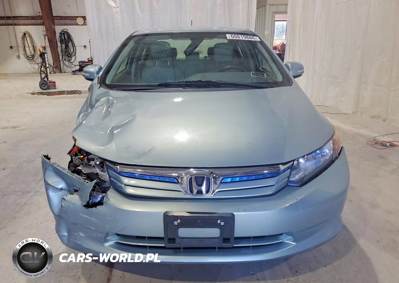 2012 Honda Civic Hybrid L VIN:JHMFB4F38CS001305 - 5