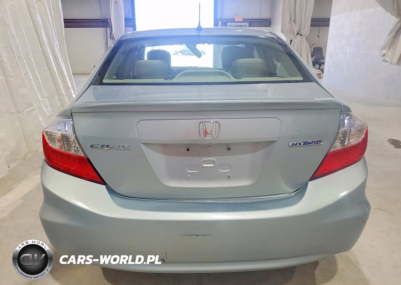 2012 Honda Civic Hybrid L VIN:JHMFB4F38CS001305 - 6