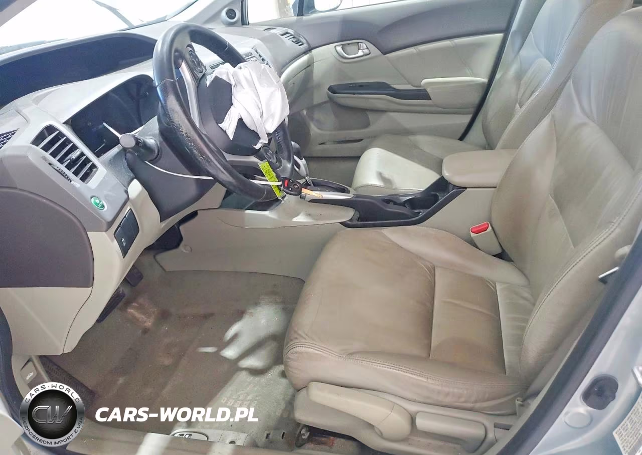 2012 Honda Civic Hybrid L VIN:JHMFB4F38CS001305 - 7