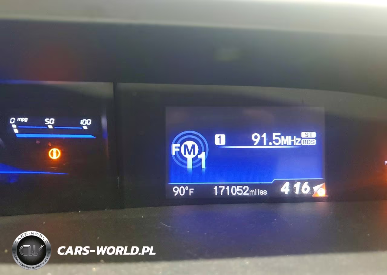 2012 Honda Civic Hybrid L VIN:JHMFB4F38CS001305 - 9