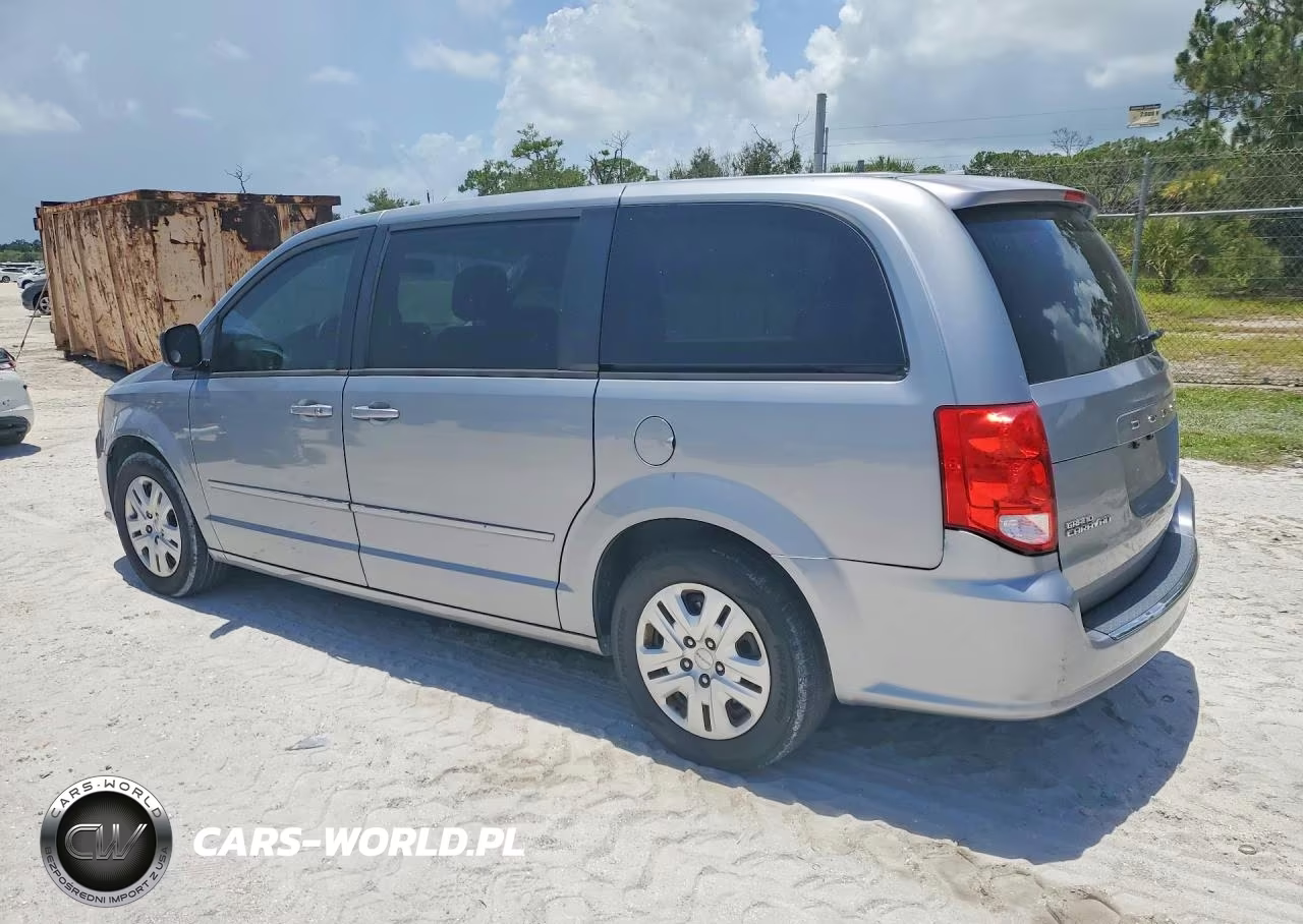 2015 Dodge Grand Caravan Se VIN:2C4RDGBG3FR625750 - 2