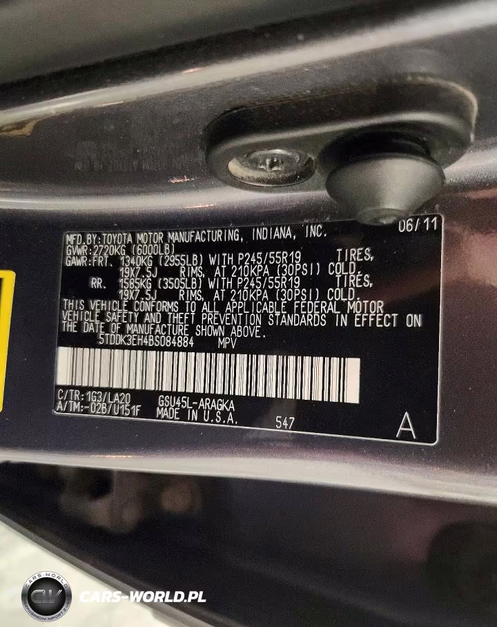 2011 Toyota Highlander Limited VIN:5TDDK3EH4BS084884 - 13