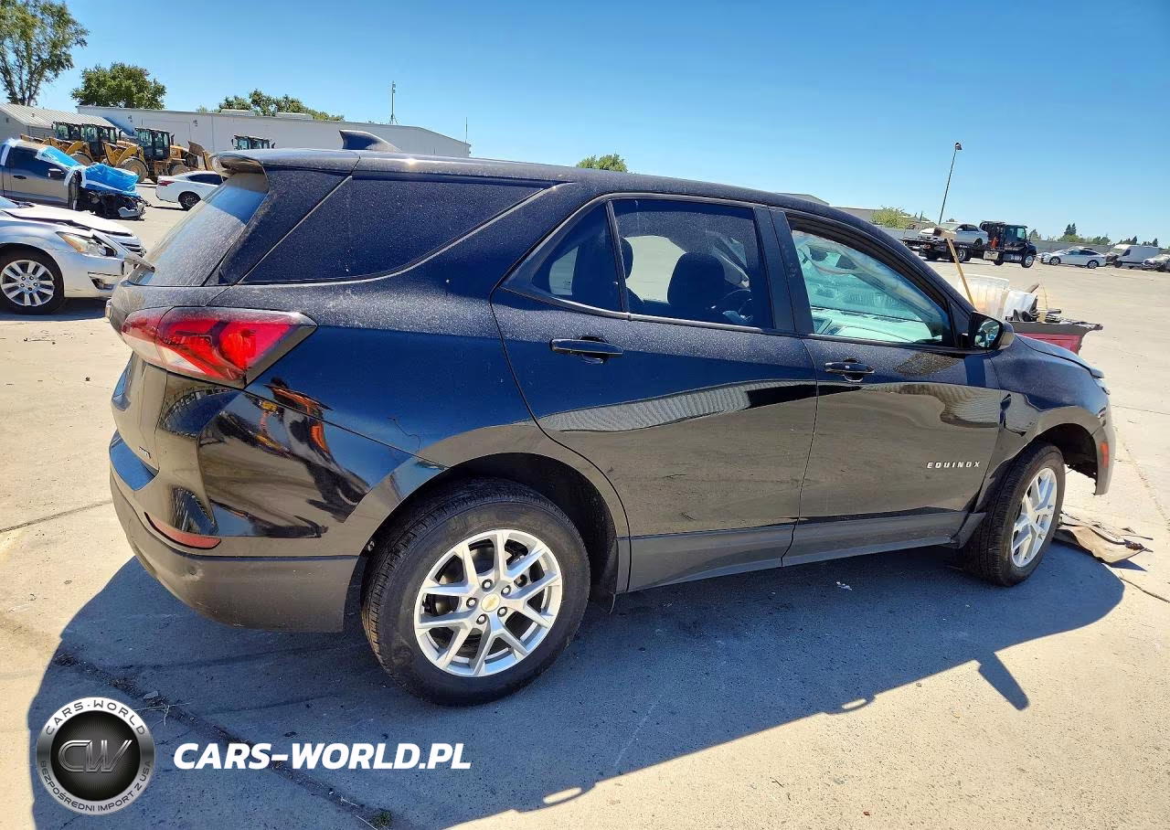 2022 Chevrolet Equinox Ls VIN:2GNAXSEV1N6153427 - 3