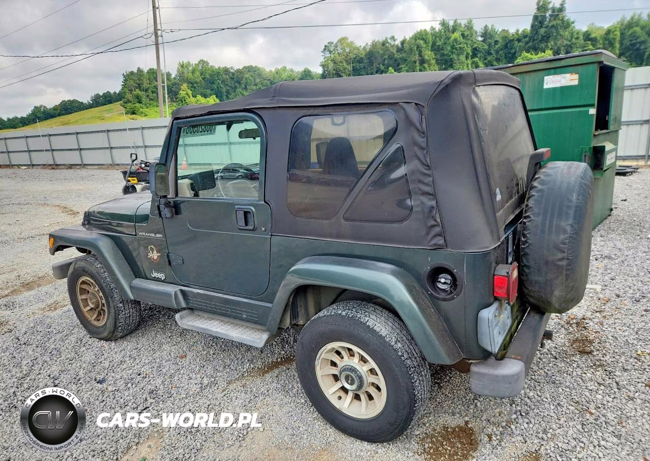 2002 Jeep Wrangler - Tj Sahara VIN:1J4FA59S22P725130 - 2