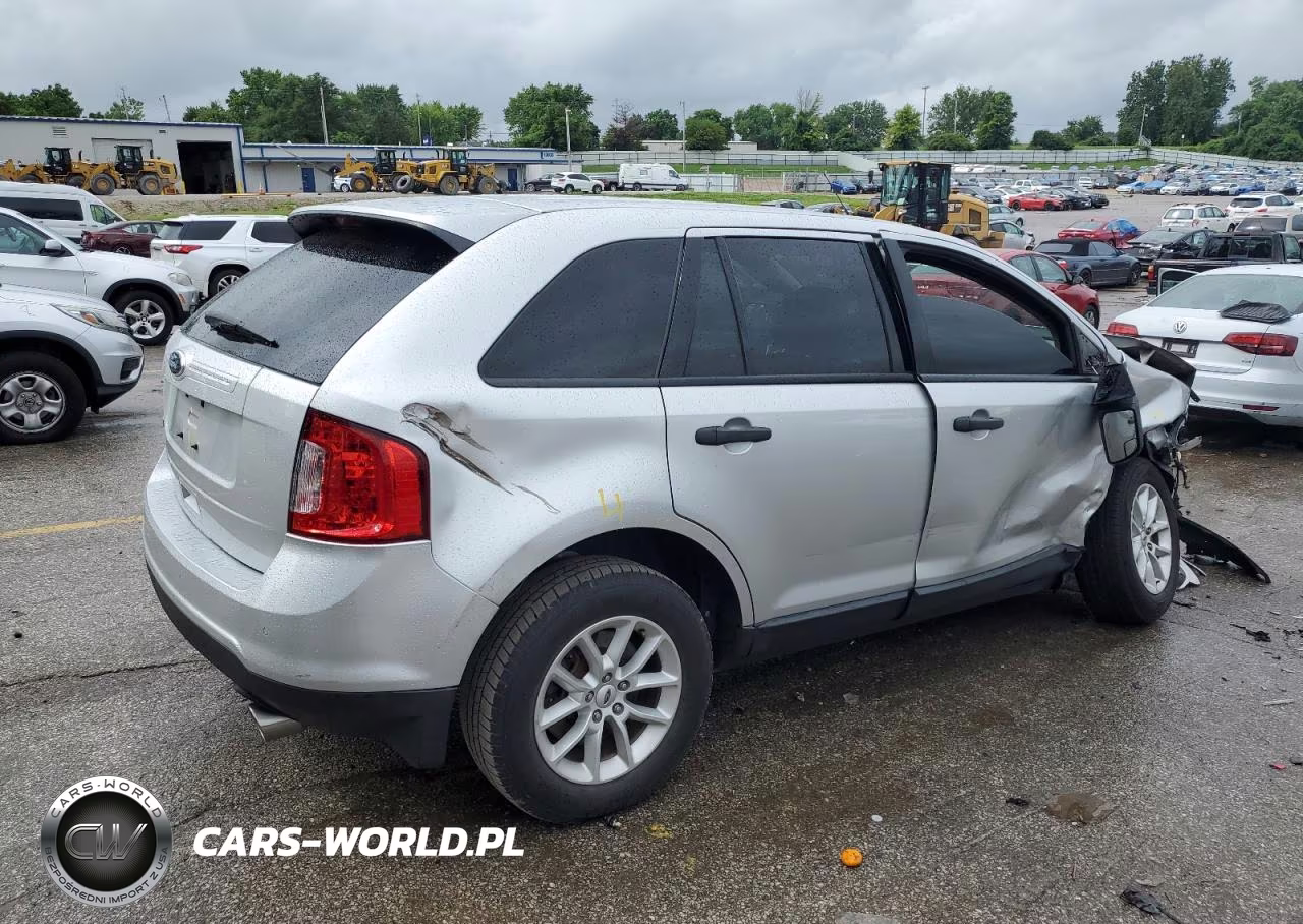 2013 Ford Edge Se VIN:2FMDK3GC5DBB11334 - 3