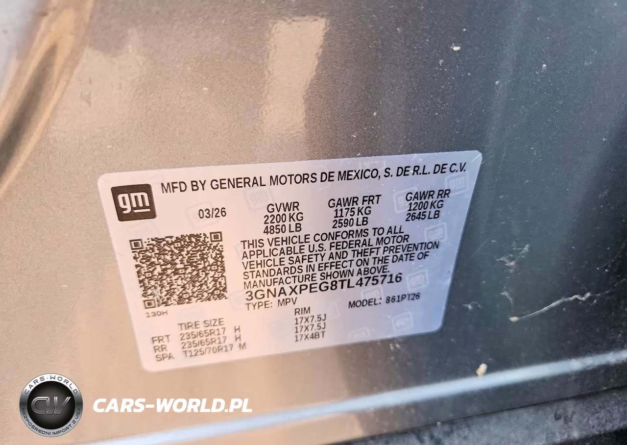 2026 Chevrolet Equinox Lt VIN:3GNAXPEG8TL475716 - 13