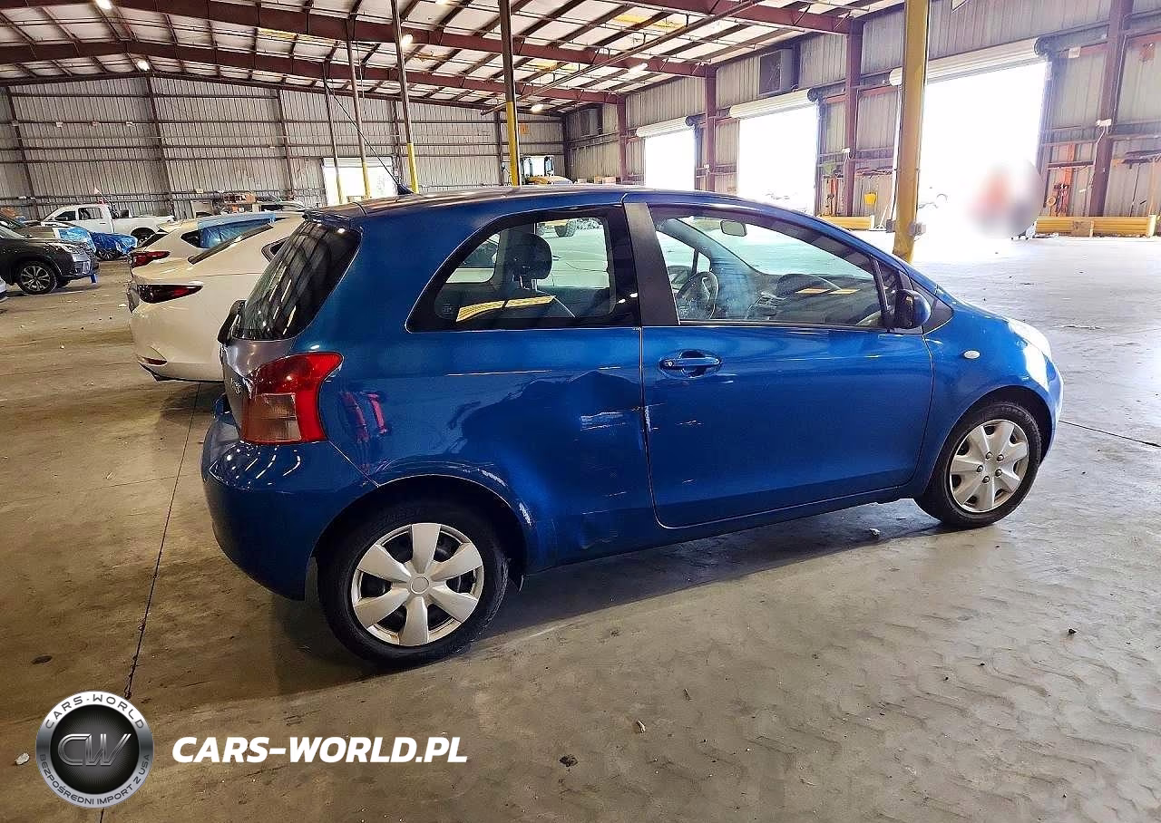 2008 Toyota Yaris Base VIN:JTDJT923385180886 - 3
