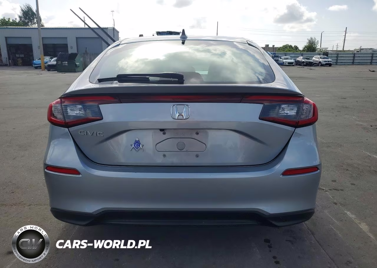 2024 Honda Civic Exl VIN:19XFL1H72RE024345 - 6