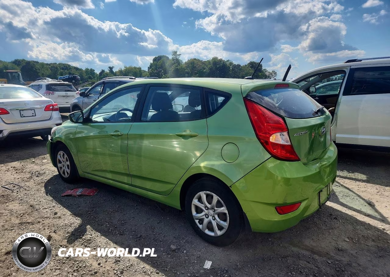 2014 Hyundai Accent Gs VIN:KMHCT5AE5EU197836 - 2