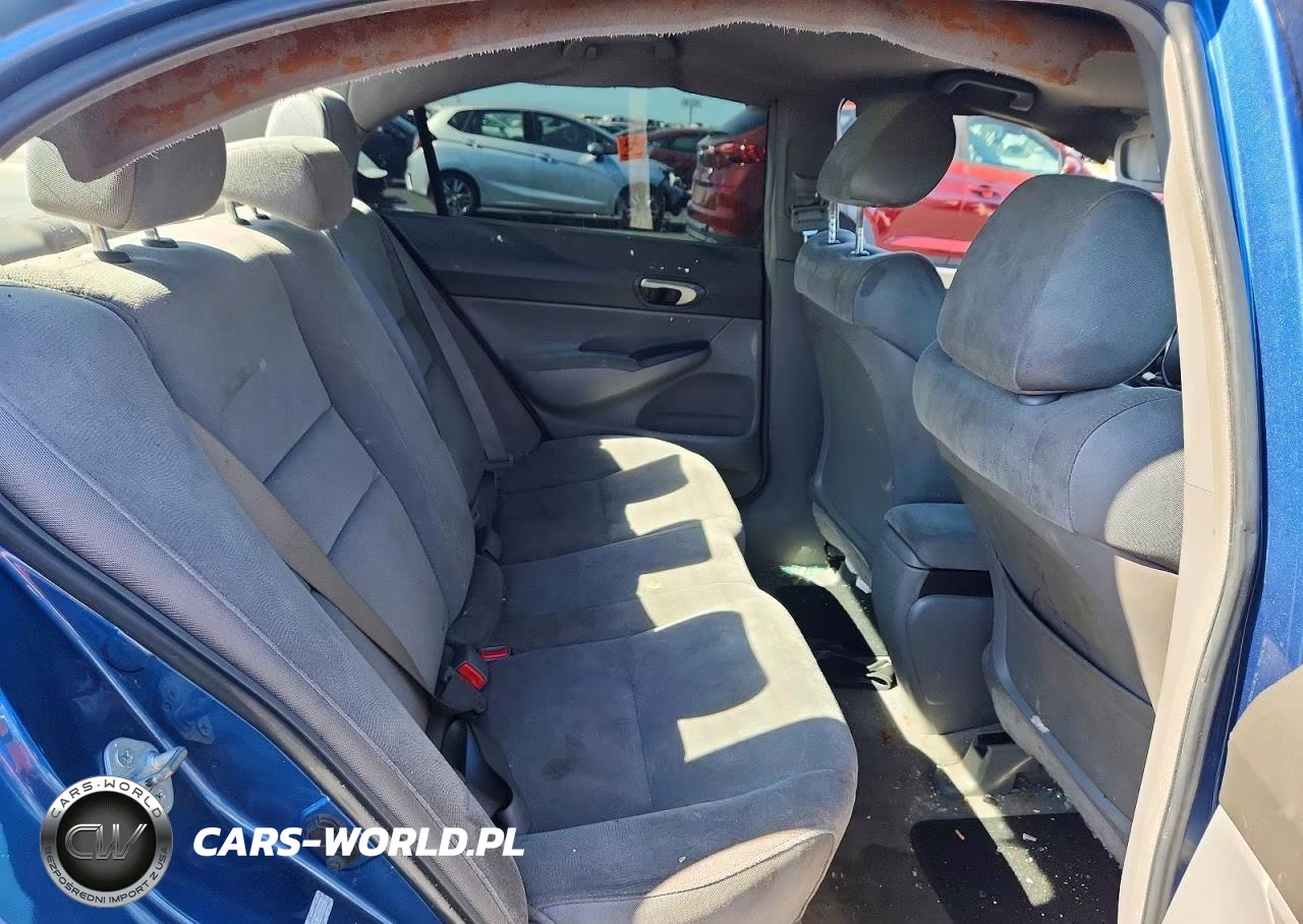 2007 Honda Civic Lx VIN:1HGFA16537L003792 - 10