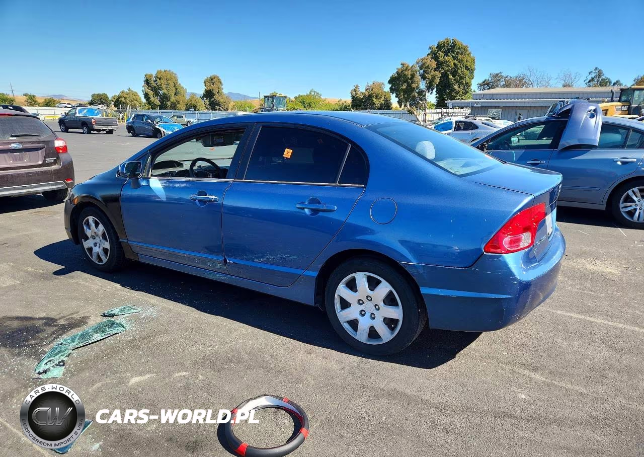 2007 Honda Civic Lx VIN:1HGFA16537L003792 - 2