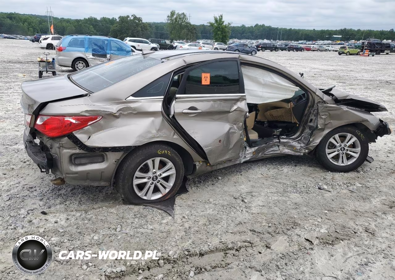 2014 Hyundai Sonata Gls VIN:5NPEB4AC5EH859854 - 3
