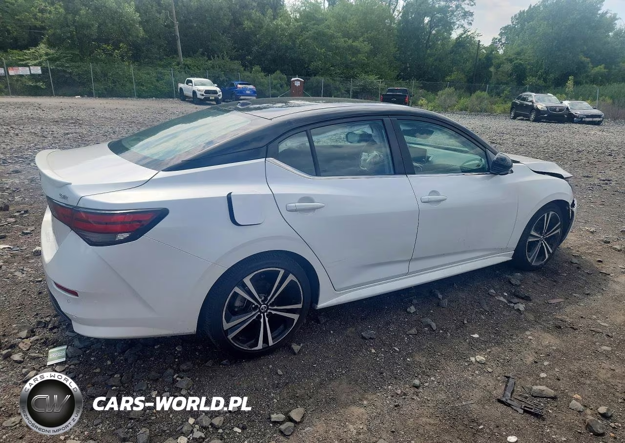 2021 Nissan Sentra Sr VIN:3N1AB8DV7MY300782 - 3