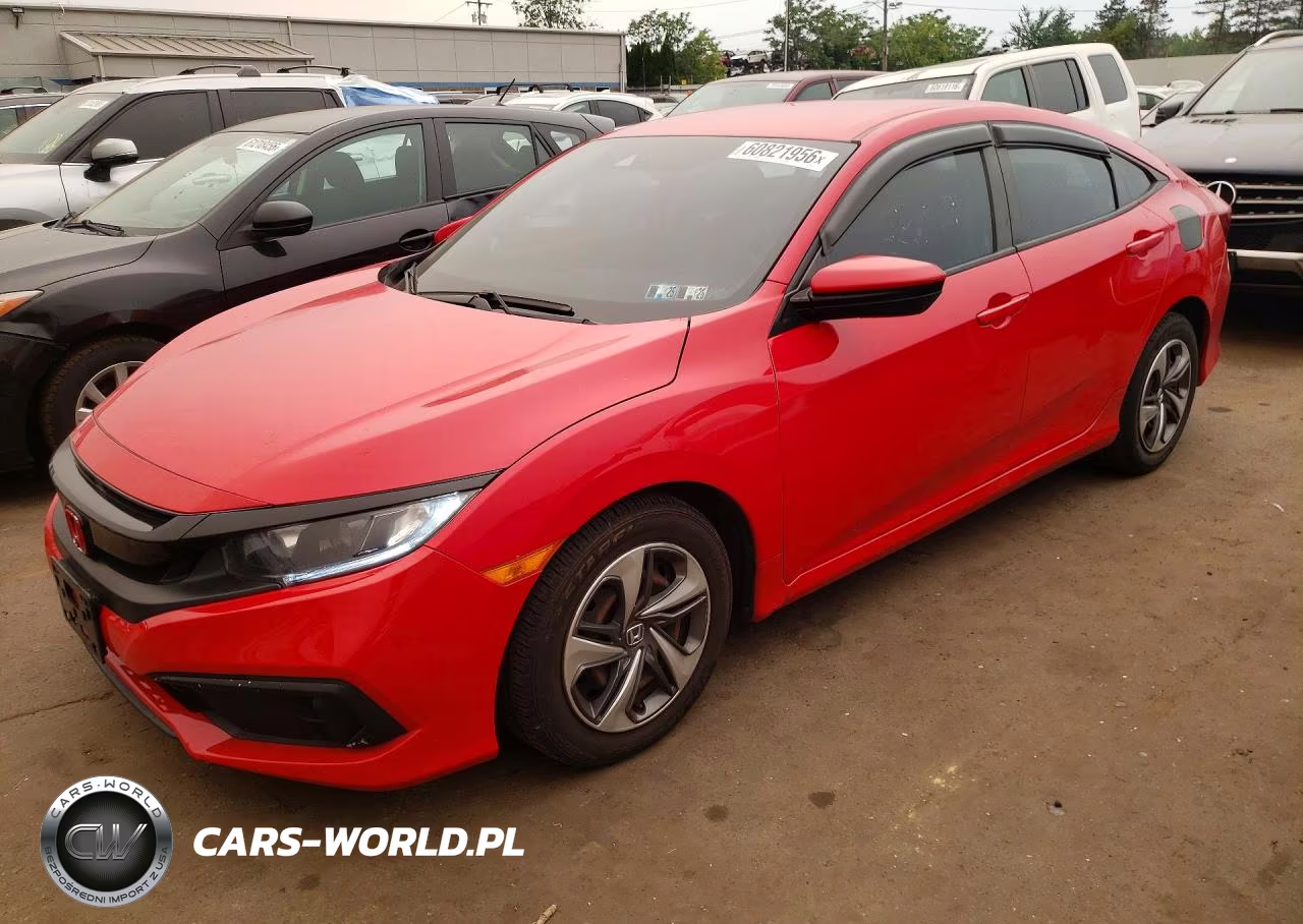2021 Honda Civic Lx VIN:2HGFC2F64MH534923 - 1