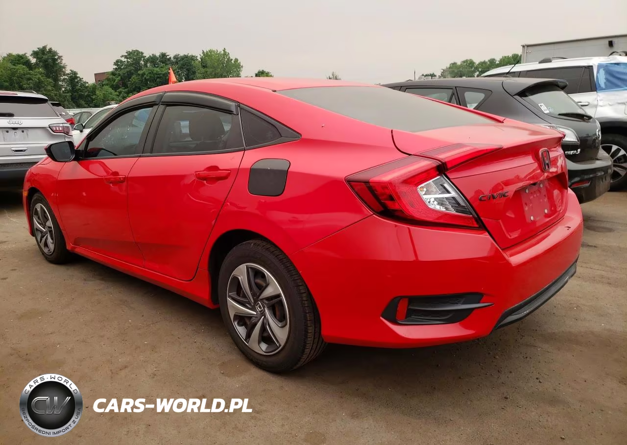 2021 Honda Civic Lx VIN:2HGFC2F64MH534923 - 2