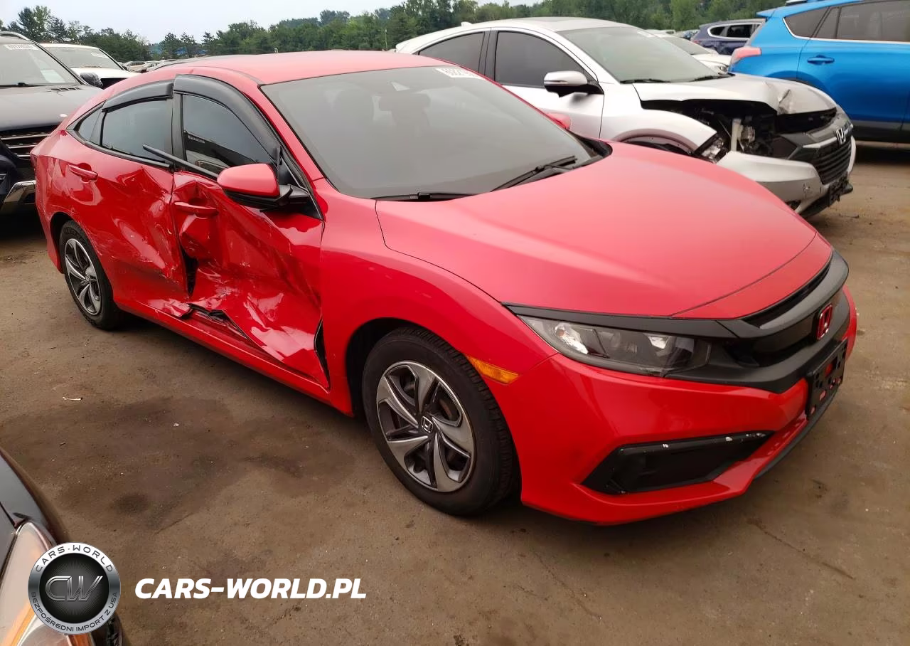 2021 Honda Civic Lx VIN:2HGFC2F64MH534923 - 4