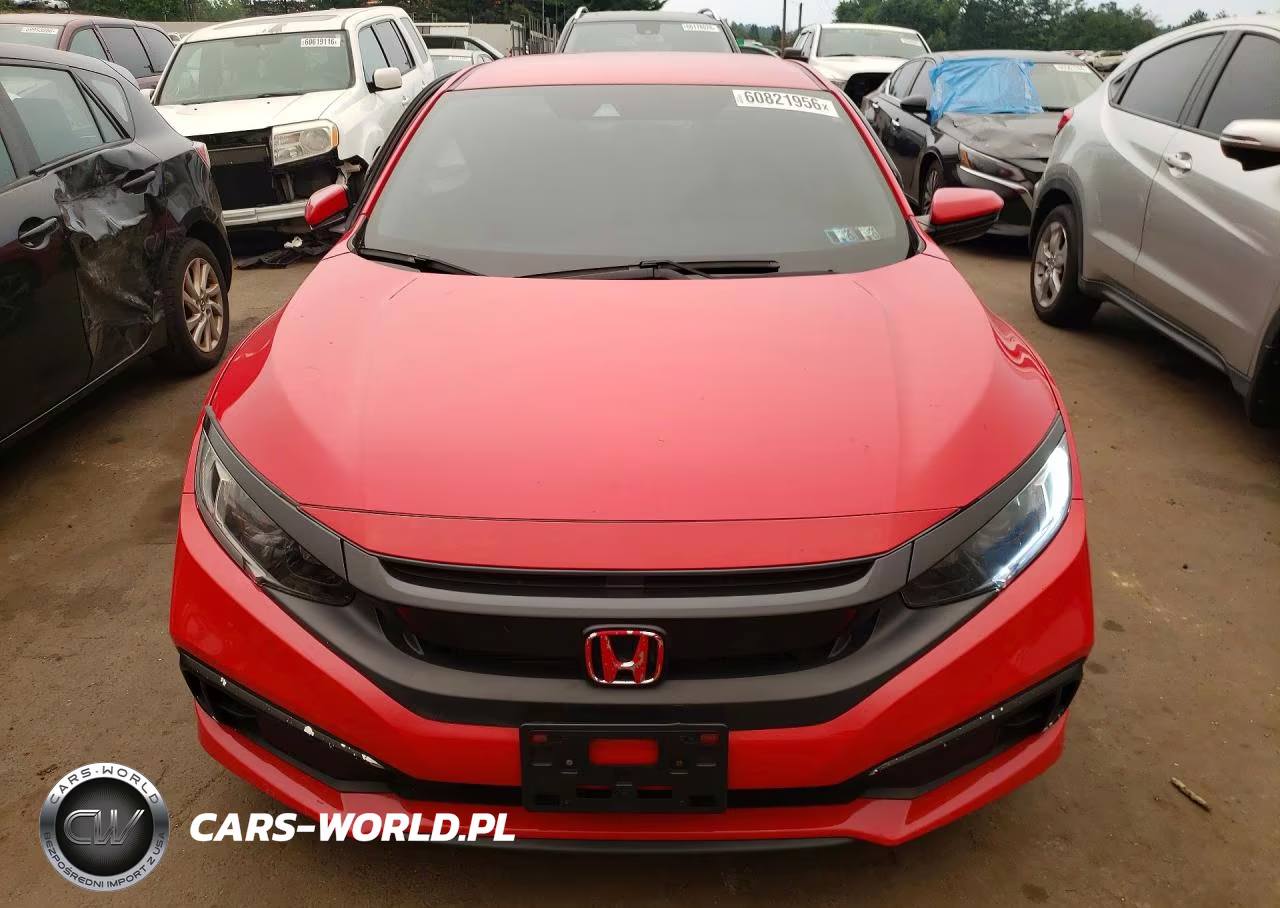 2021 Honda Civic Lx VIN:2HGFC2F64MH534923 - 5