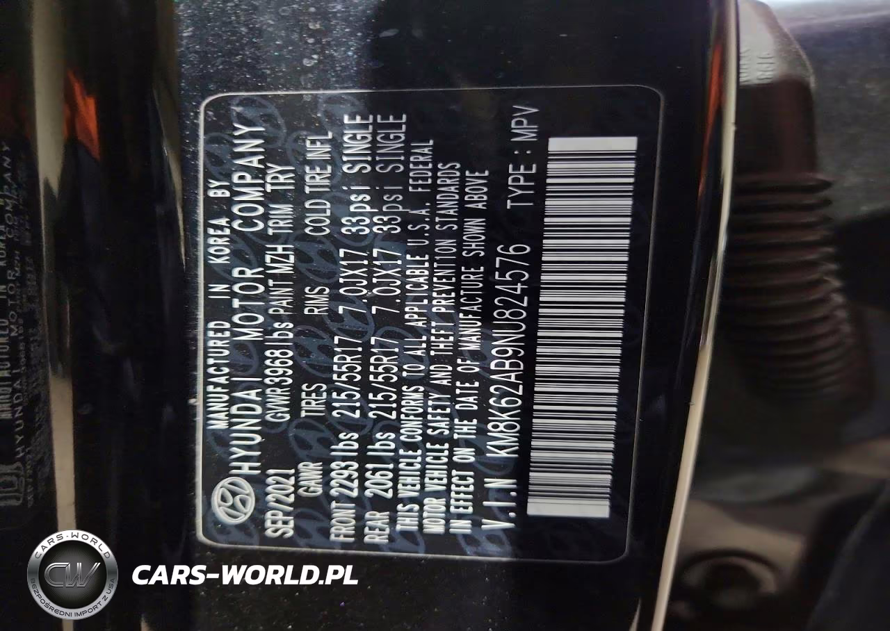 2022 Hyundai Kona Sel VIN:KM8K62AB9NU824576 - 13