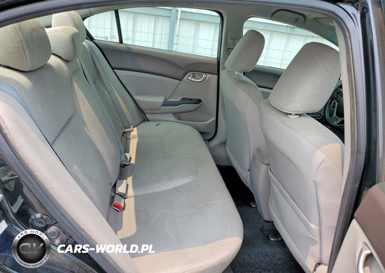 2012 Honda Civic Lx VIN:19XFB2F54CE371192 - 10