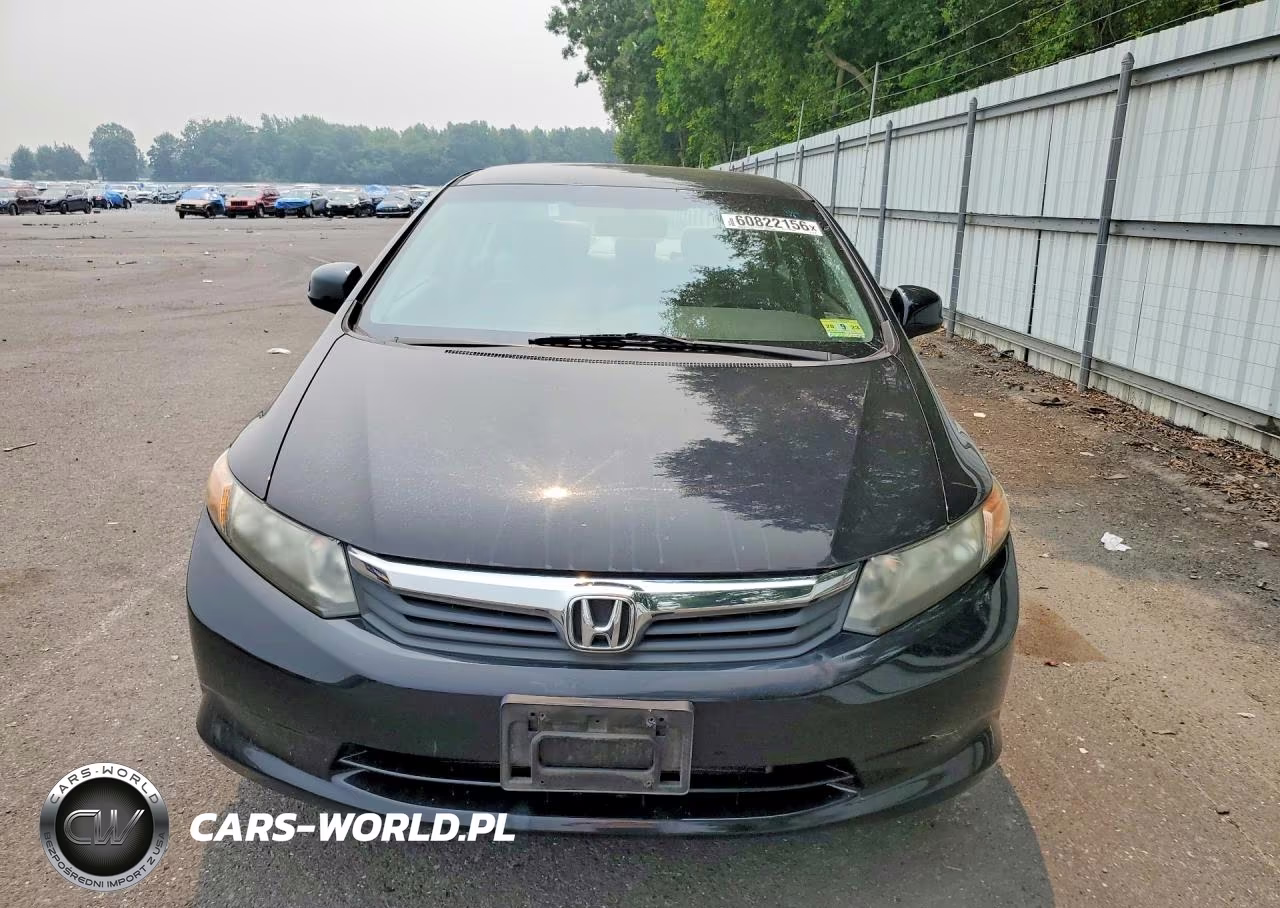 2012 Honda Civic Lx VIN:19XFB2F54CE371192 - 5