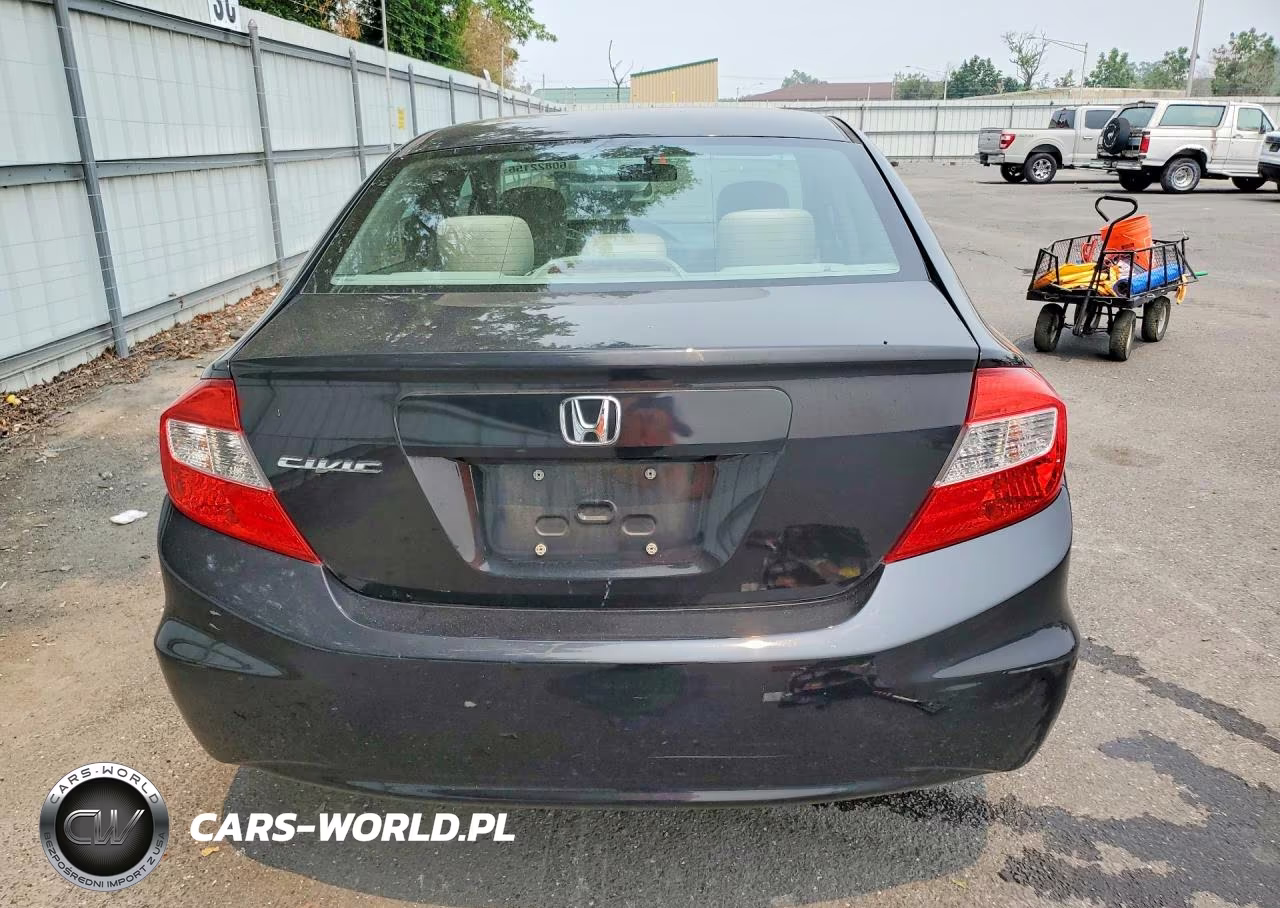 2012 Honda Civic Lx VIN:19XFB2F54CE371192 - 6