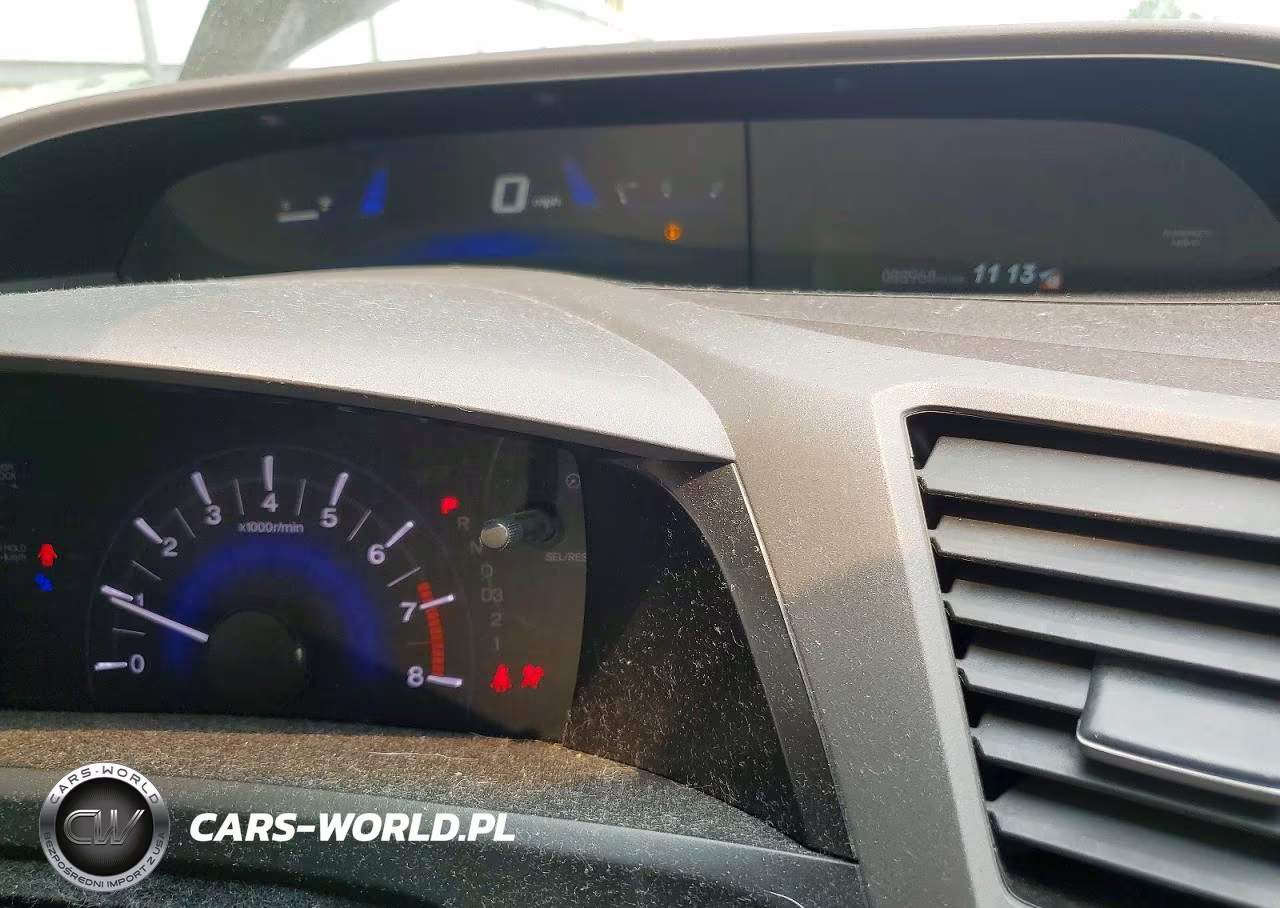 2012 Honda Civic Lx VIN:19XFB2F54CE371192 - 9