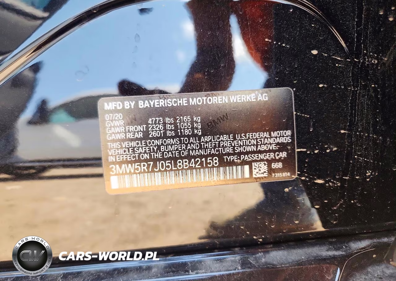 2020 BMW 330Xi VIN:3MW5R7J05L8B42158 - 12