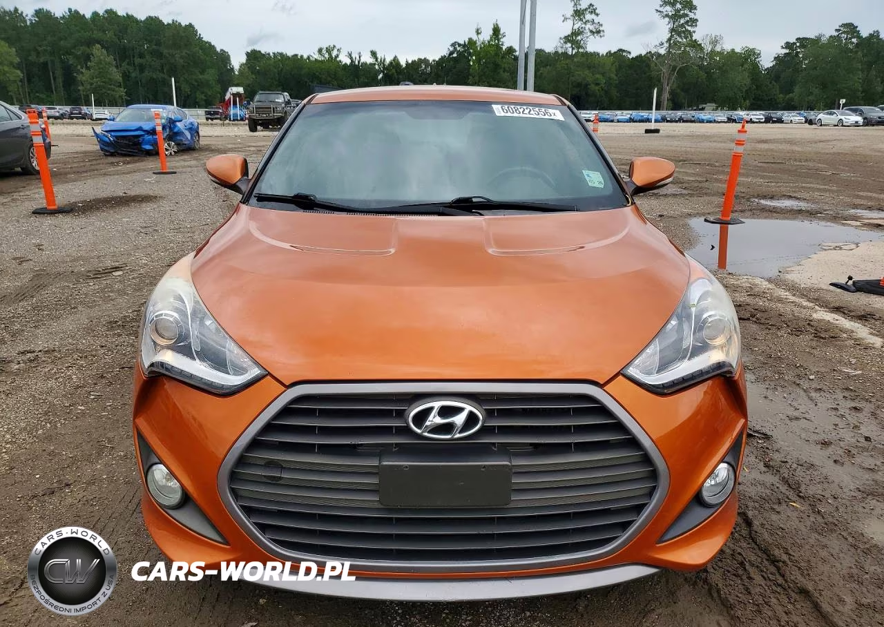 2016 Hyundai Veloster Turbo VIN:KMHTC6AE1GU302736 - 5