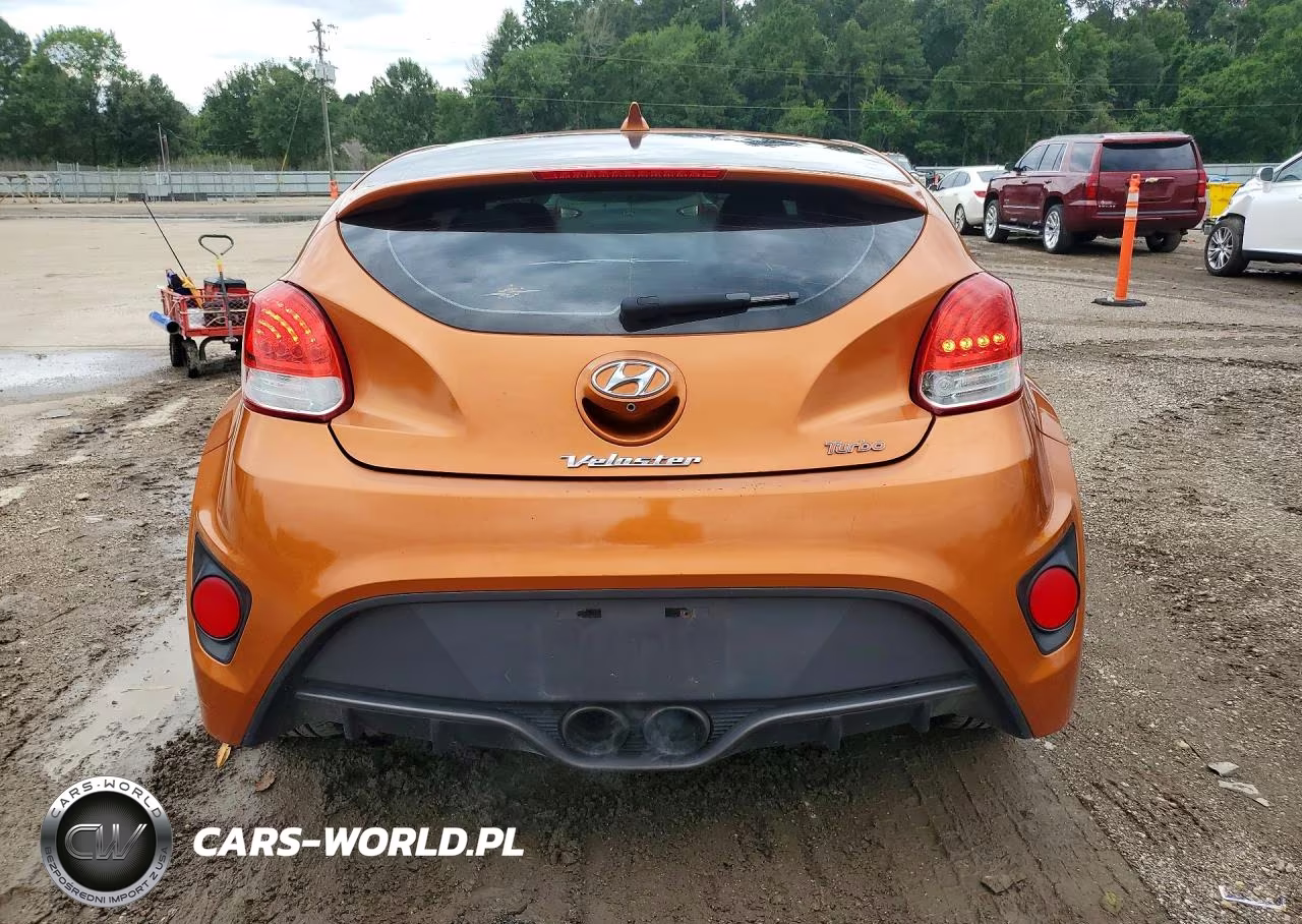 2016 Hyundai Veloster Turbo VIN:KMHTC6AE1GU302736 - 6