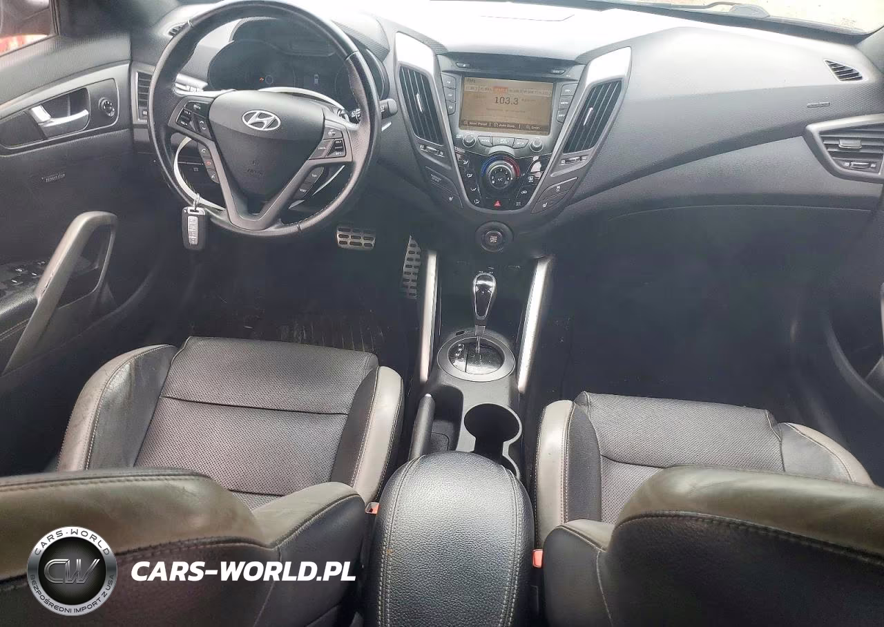 2016 Hyundai Veloster Turbo VIN:KMHTC6AE1GU302736 - 8