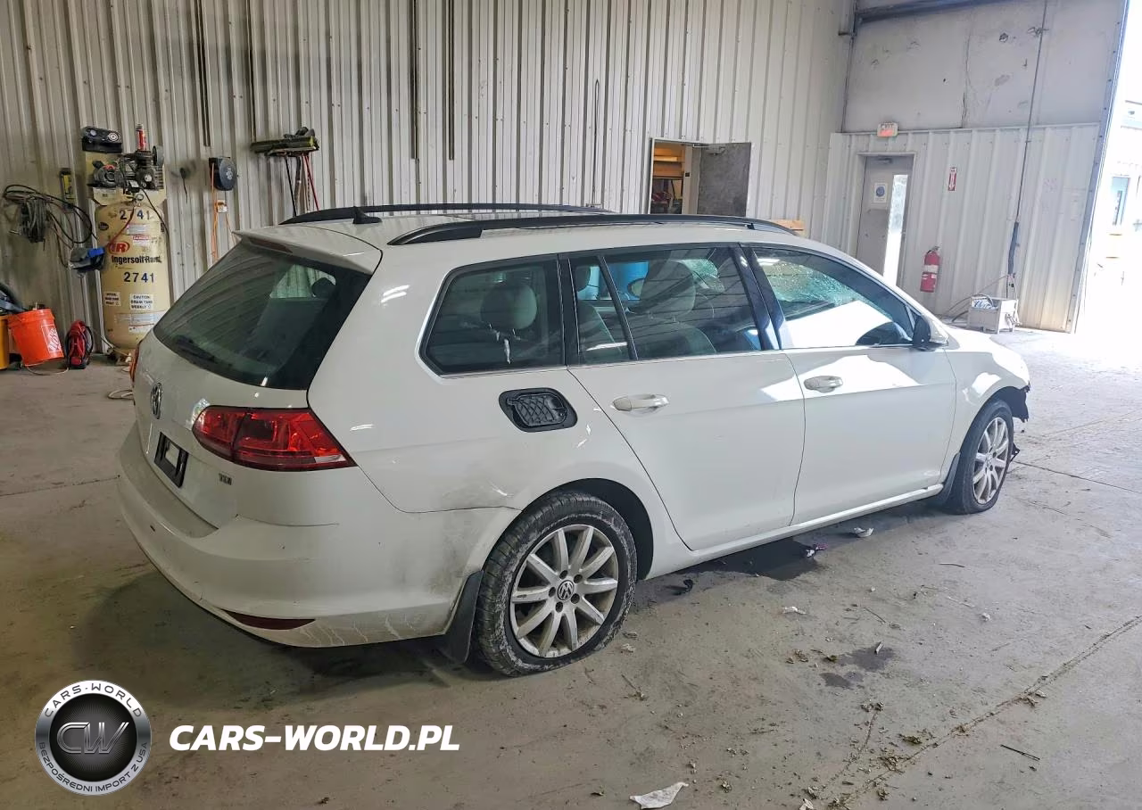 2015 Volkswagen Golf Sportwagen Tdi S VIN:3VWCA7AUXFM506362 - 3