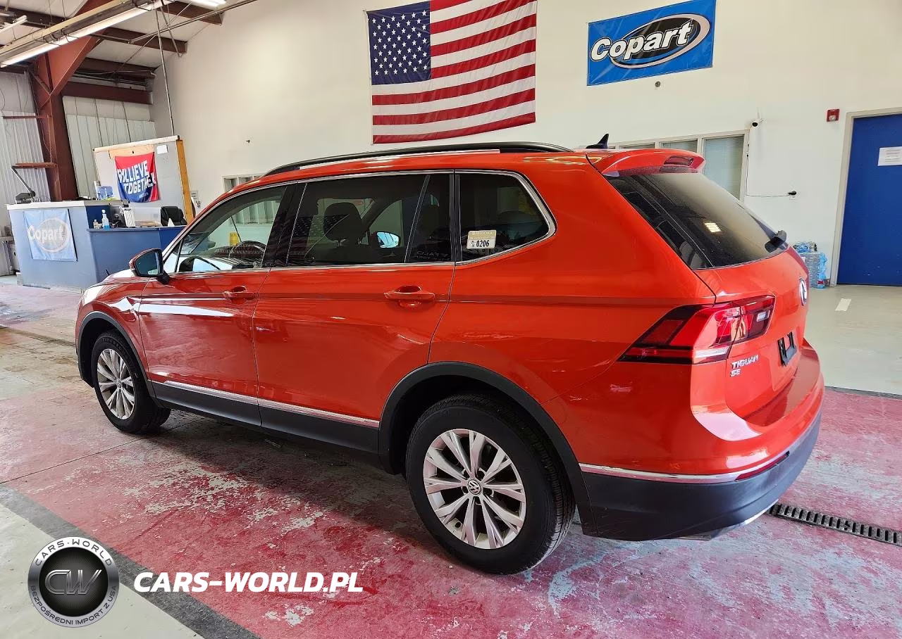 2018 Volkswagen Tiguan Se VIN:3VV2B7AX0JM074574 - 2