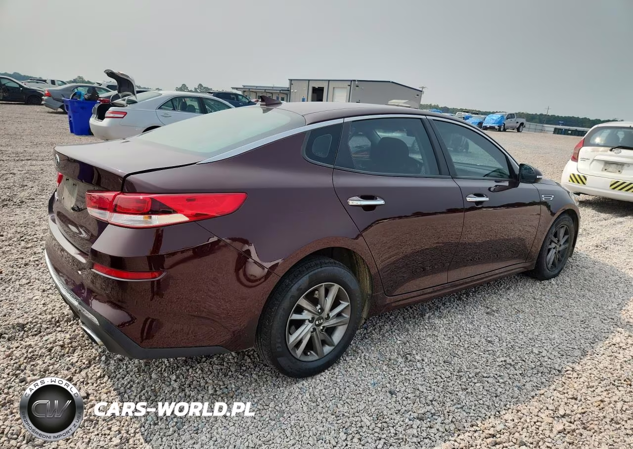 2019 Kia Optima Lx VIN:5XXGT4L37KG347927 - 3