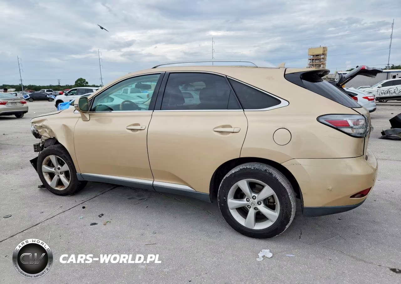 2010 Lexus Rx 350 VIN:2T2BK1BA9AC016392 - 2