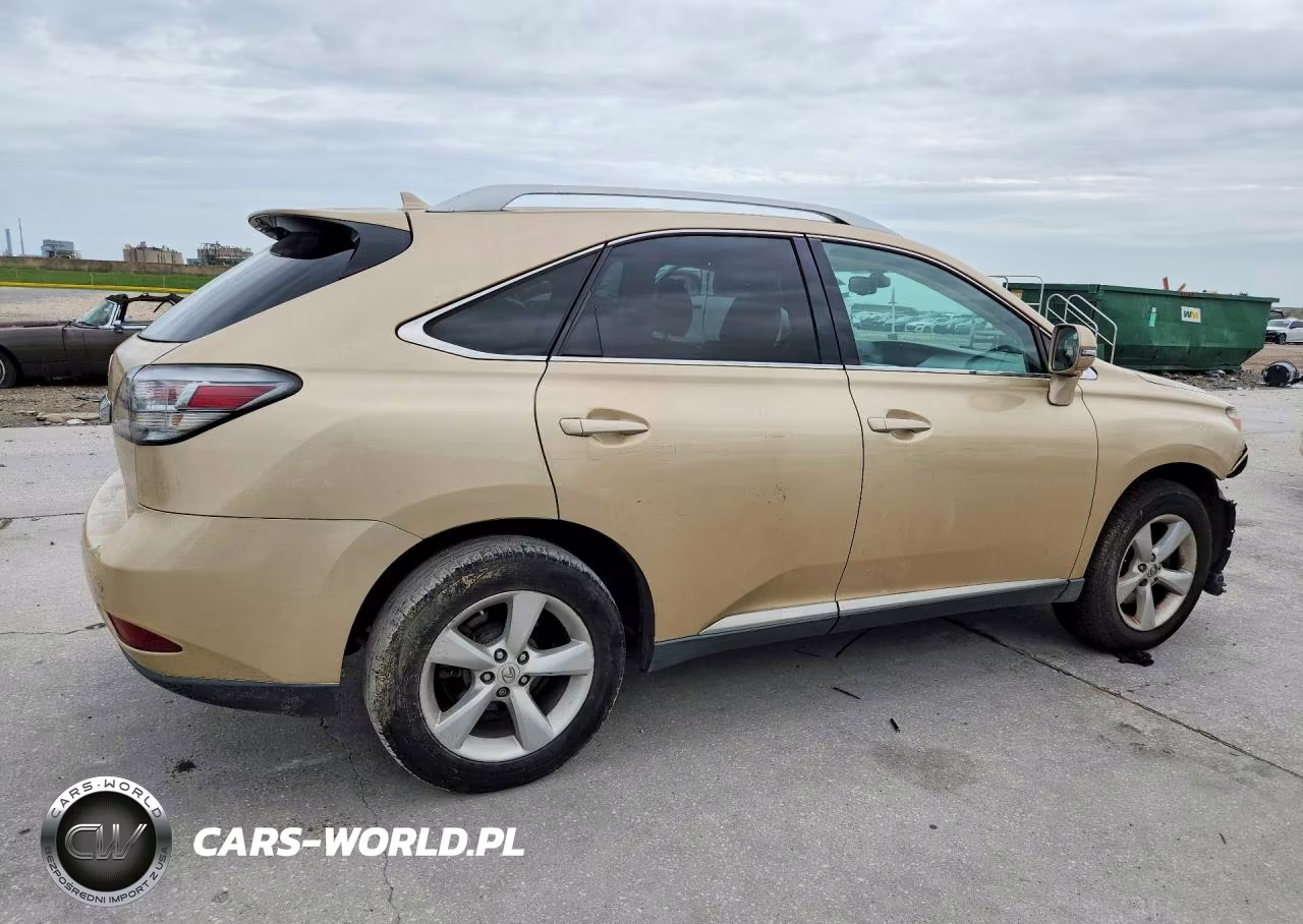 2010 Lexus Rx 350 VIN:2T2BK1BA9AC016392 - 3