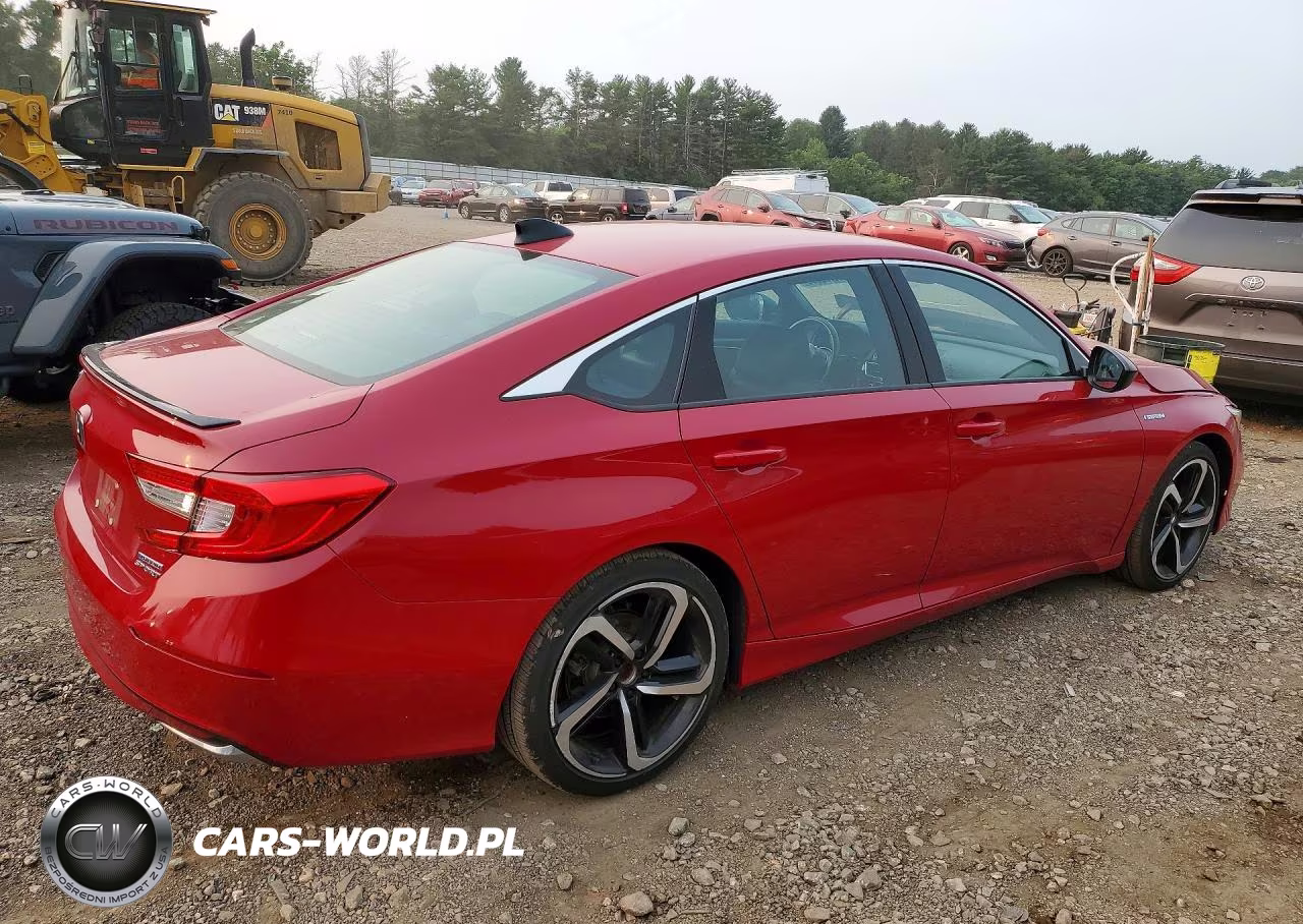 2022 Honda Accord Hybrid Sport VIN:1HGCV3F2XNA022714 - 3