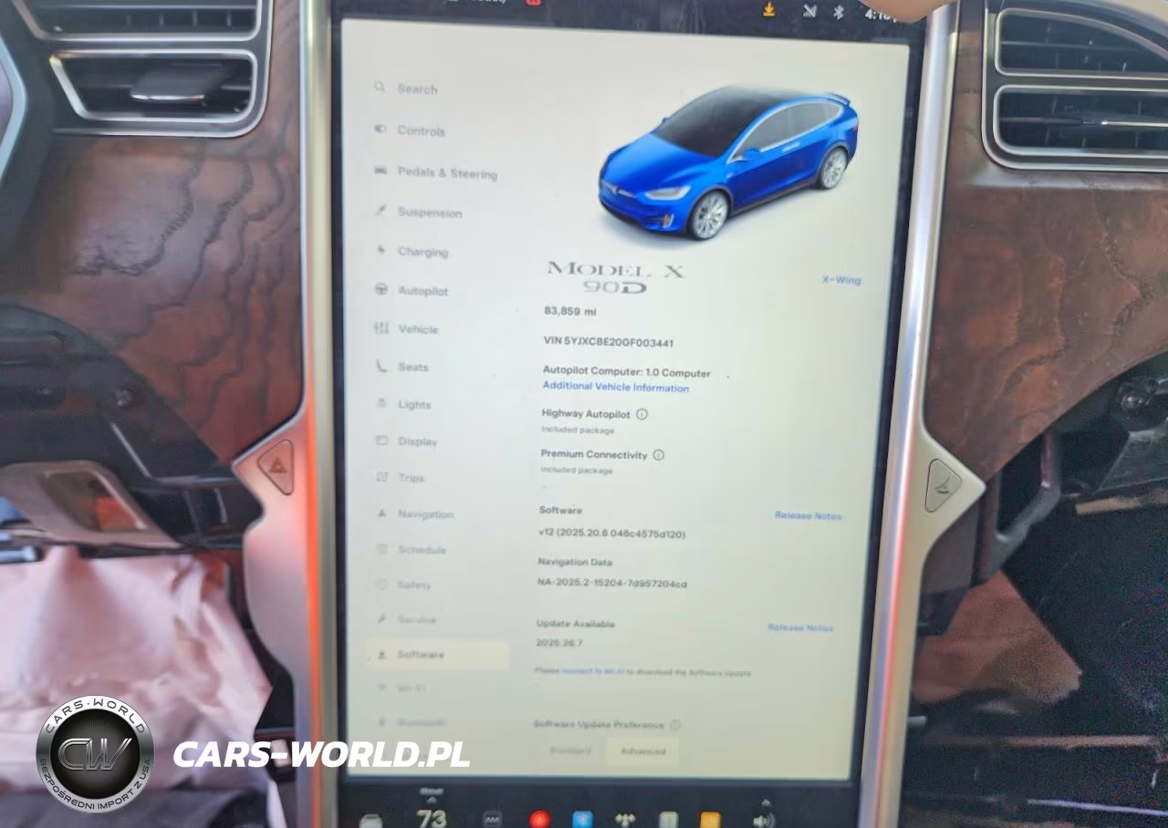 2016 Tesla Model X VIN:5YJXCBE20GF003441 - 9