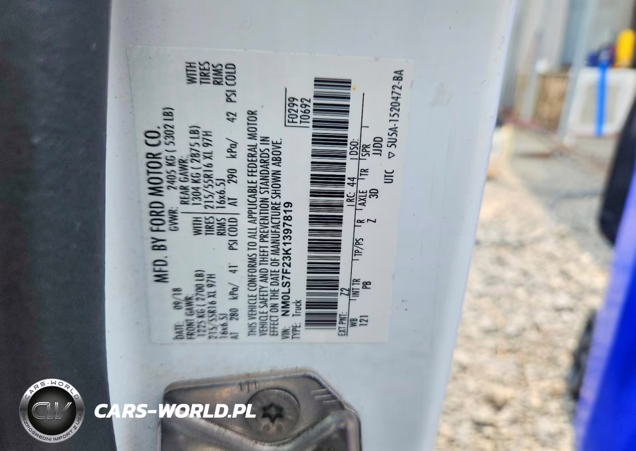 2019 Ford Transit Connect Xlt Delivery Van VIN:NM0LS7F23K1397819 - 13