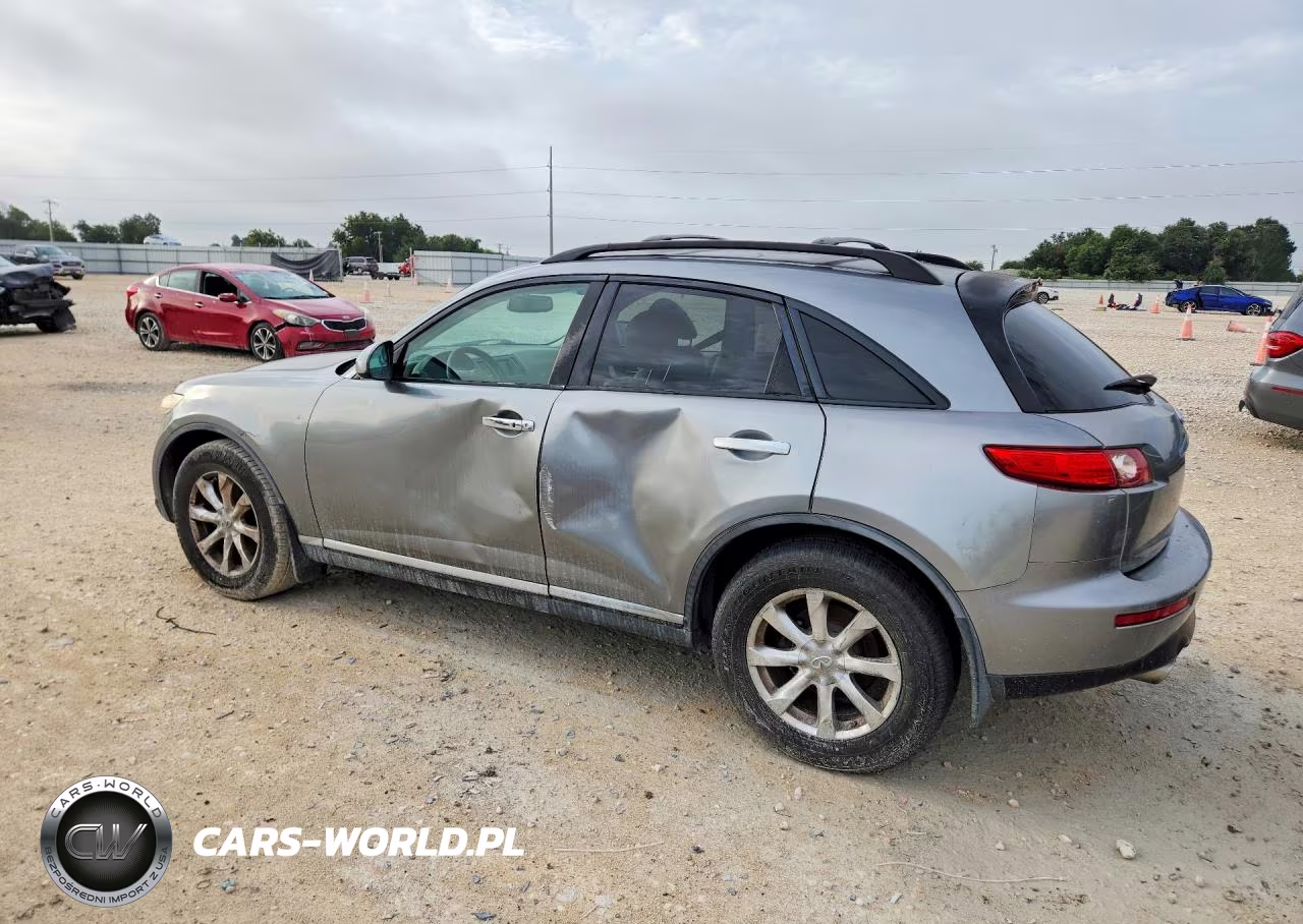 2008 Infiniti Fx35 Base VIN:JNRAS08W08X207255 - 2
