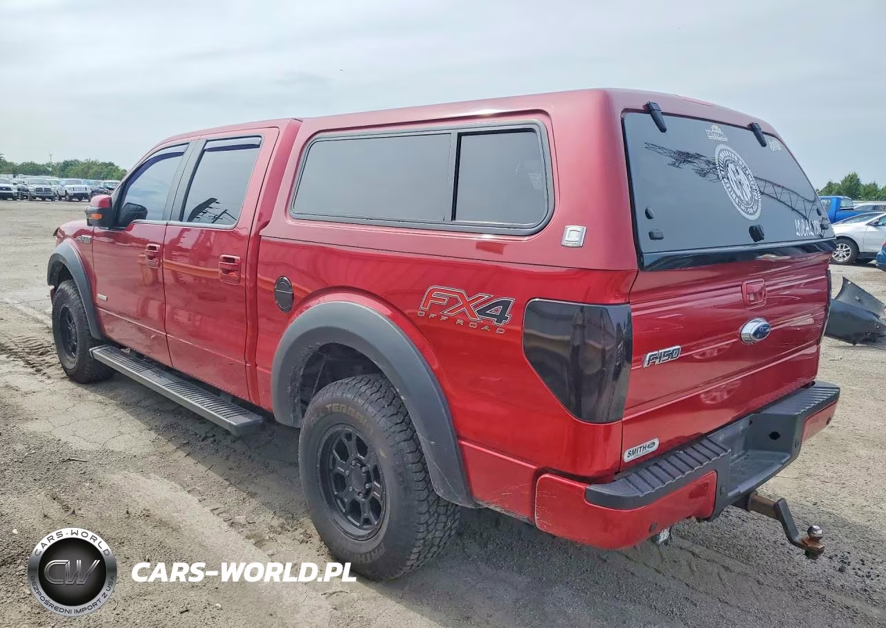 2012 Ford F150 Supercrew VIN:1FTFW1ET7CKE17237 - 2