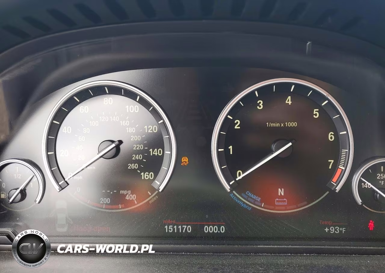 2014 BMW Activehybrid 5 VIN:WBA5E1C58ED221007 - 9