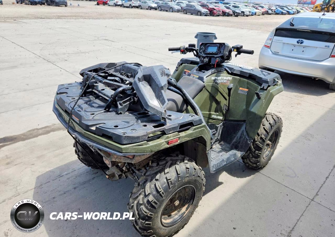 2024 Polaris Sportsman 450 Atv VIN:3NESEE500RN679581 - 4