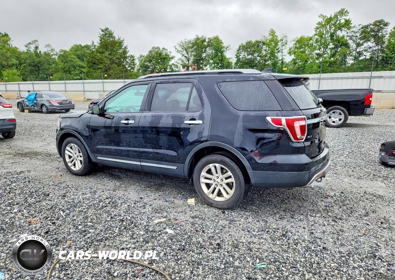 2017 Ford Explorer Xlt VIN:1FM5K7D86HGB49407 - 2