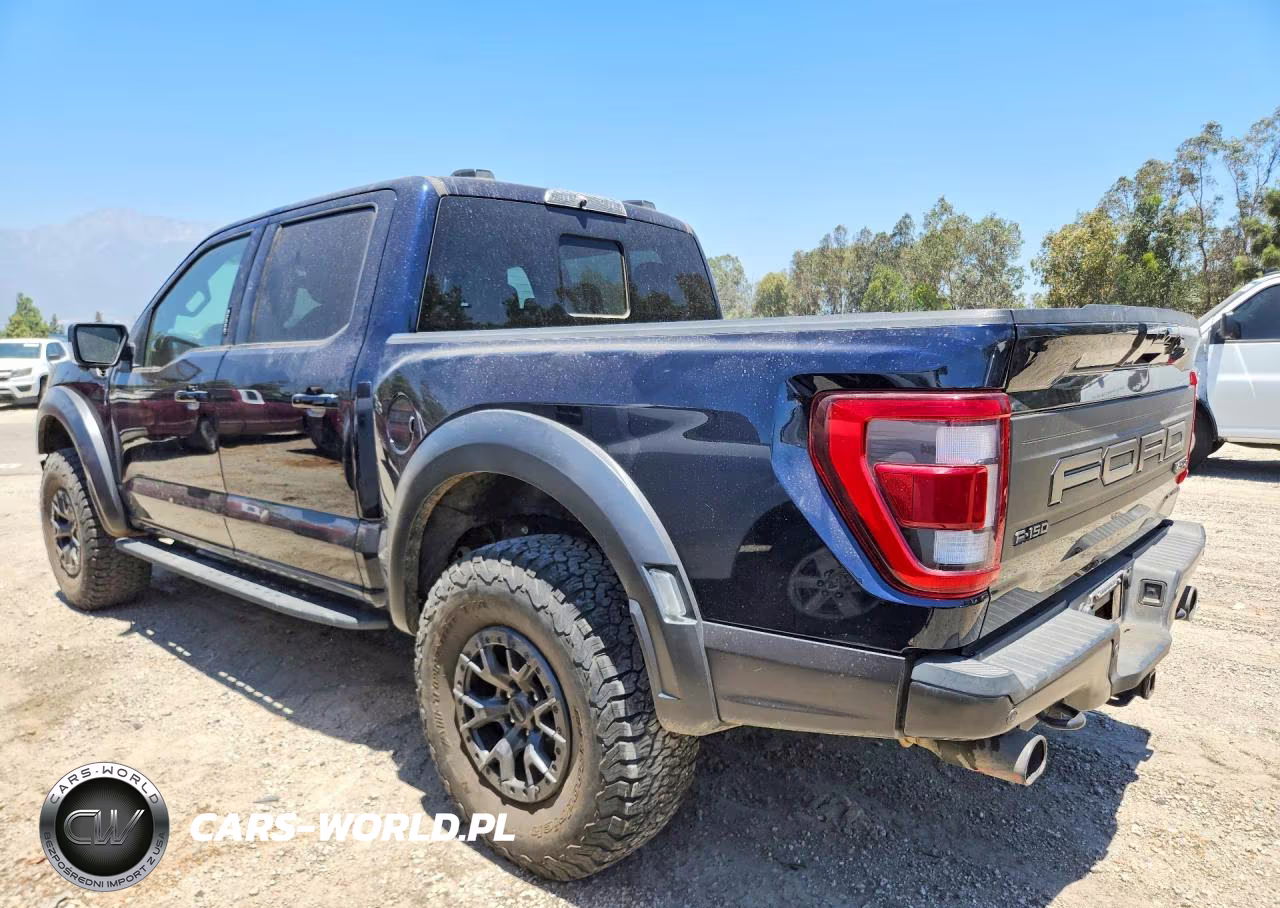 2022 Ford F150 Raptor VIN:1FTFW1RG0NFC21018 - 2