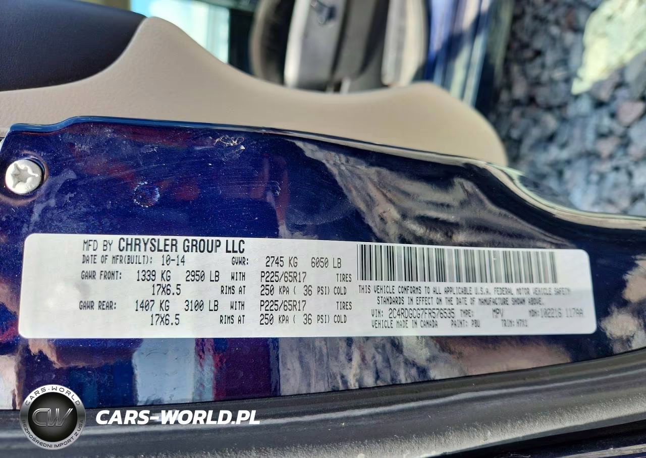 2015 Dodge Grand Caravan Sxt VIN:2C4RDGCG7FR576535 - 13