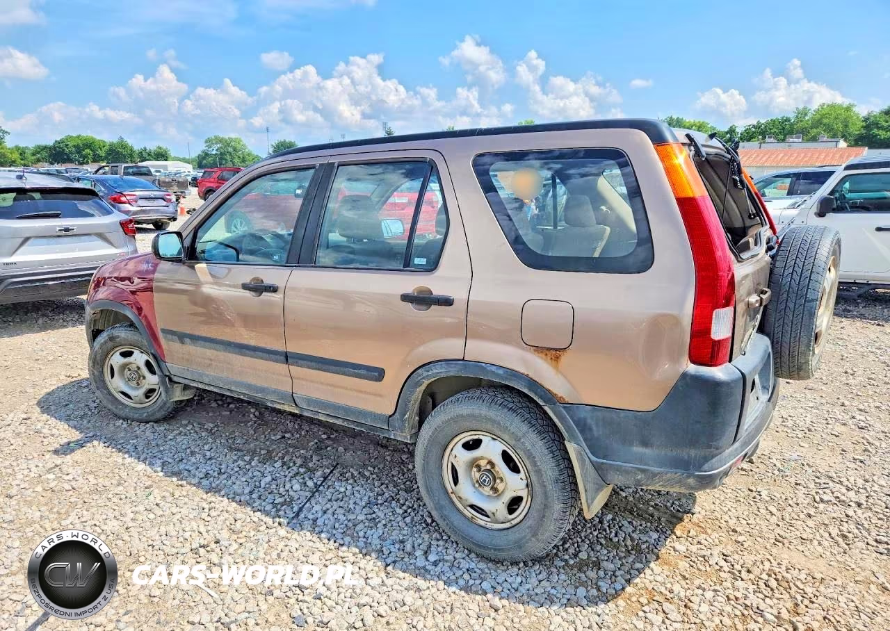 2003 Honda Cr-V Lx VIN:JHLRD684X3C011924 - 2