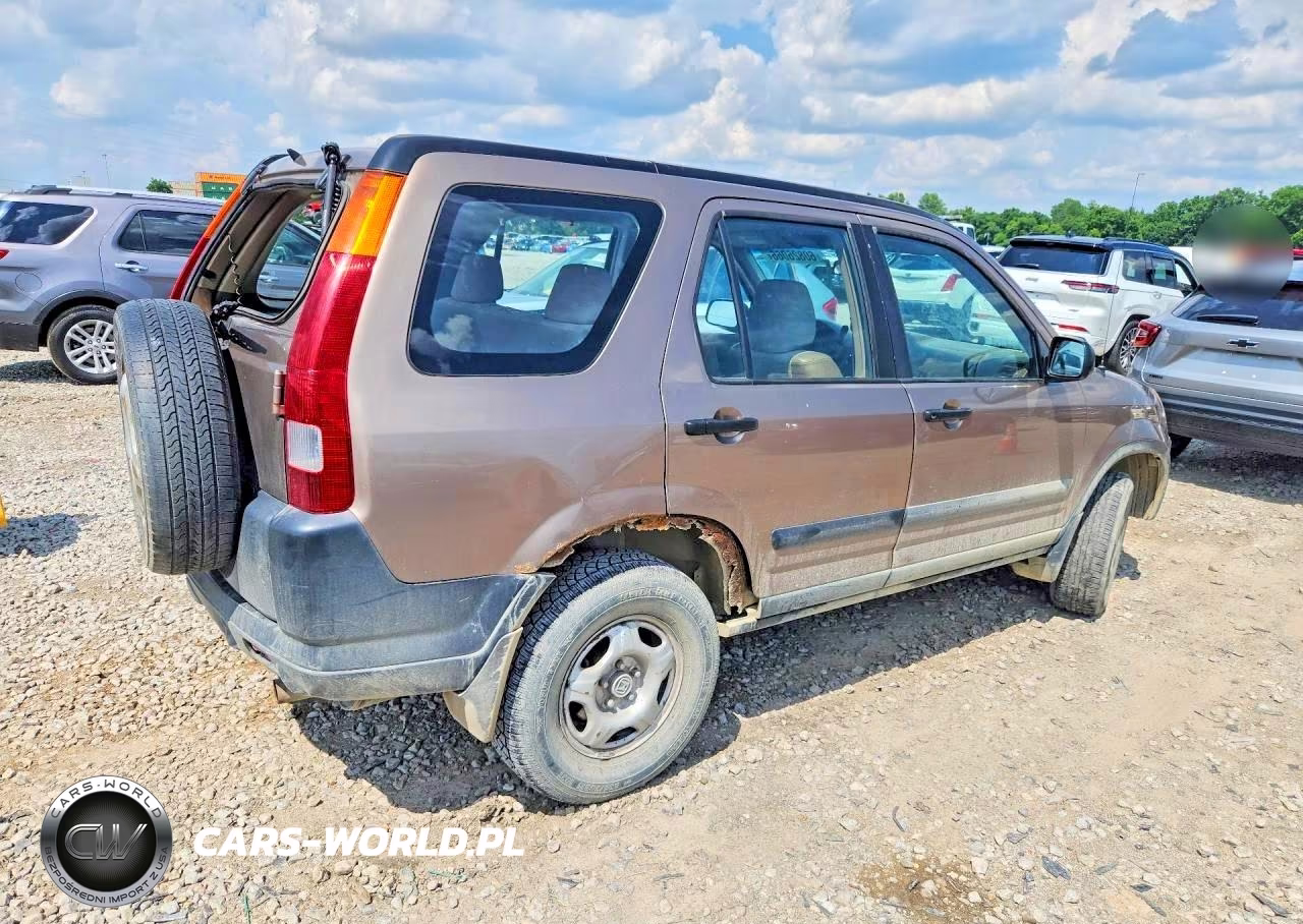 2003 Honda Cr-V Lx VIN:JHLRD684X3C011924 - 3